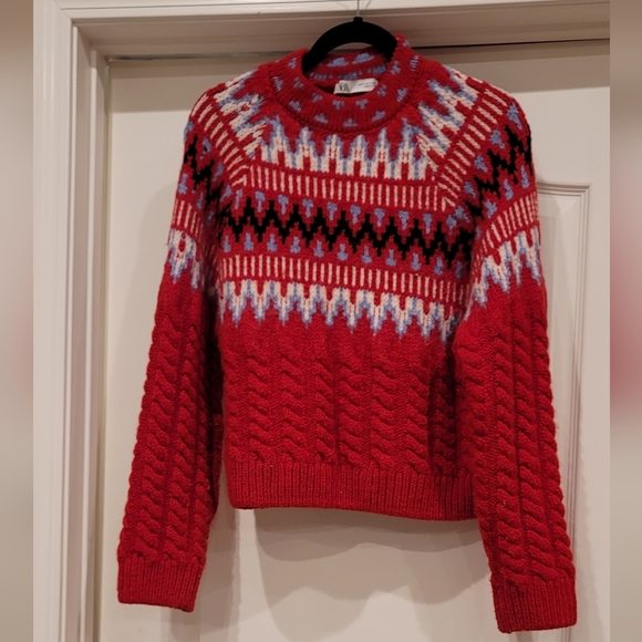 ZARA knitted sweater - Picture 1 of 12